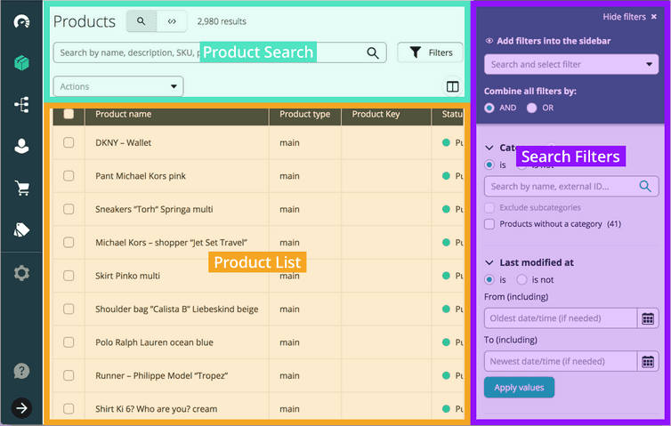 product-list-interface