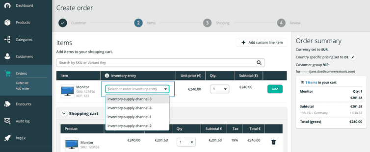 inventory-mode-channel-selection